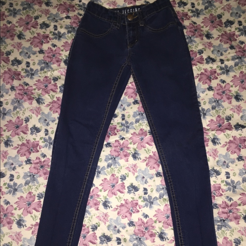 Skinny Blue Jeans